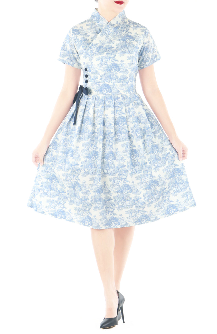 French Riviera Hanbok – Bleue