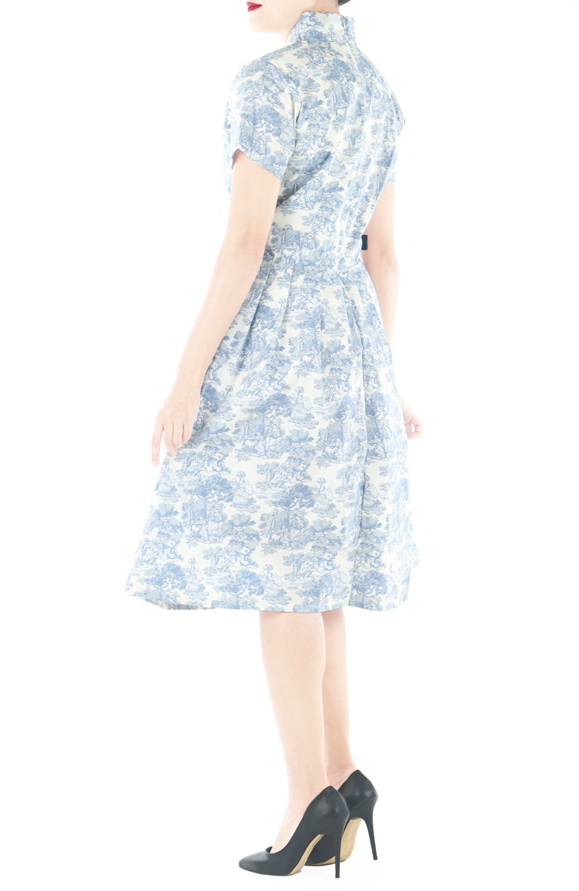 French Riviera Hanbok – Bleue