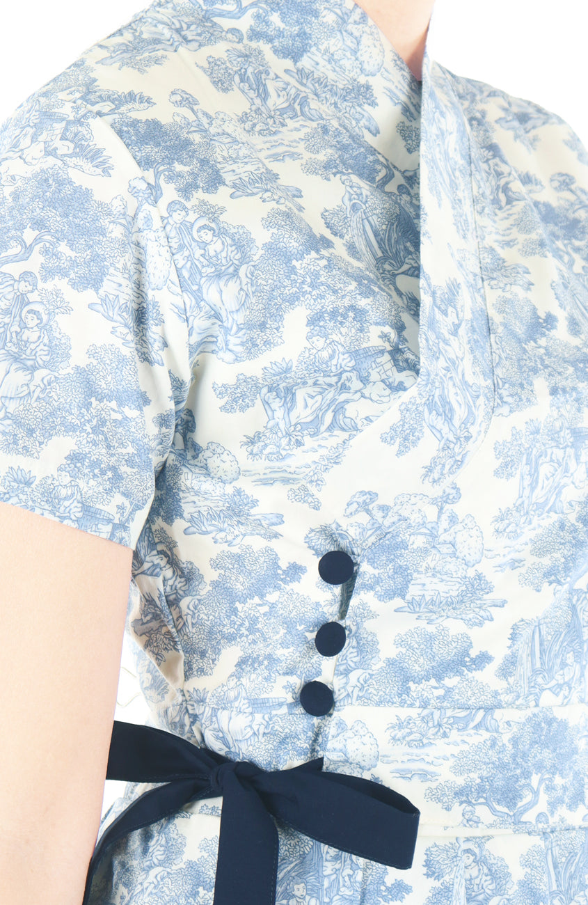 French Riviera Hanbok – Bleue