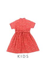 GIRLS Fortune Arising Cheongsam with Pearl Buttons