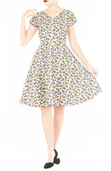 Lively Leaflet Eve Dress