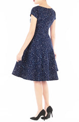 Moonlight Galaxy Eve Dress - Midnight Blue