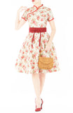 Peonies in Literature Cheongsam