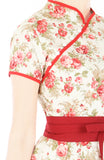 Peonies in Literature Cheongsam