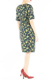 Roses in Sunshine Diane Dress