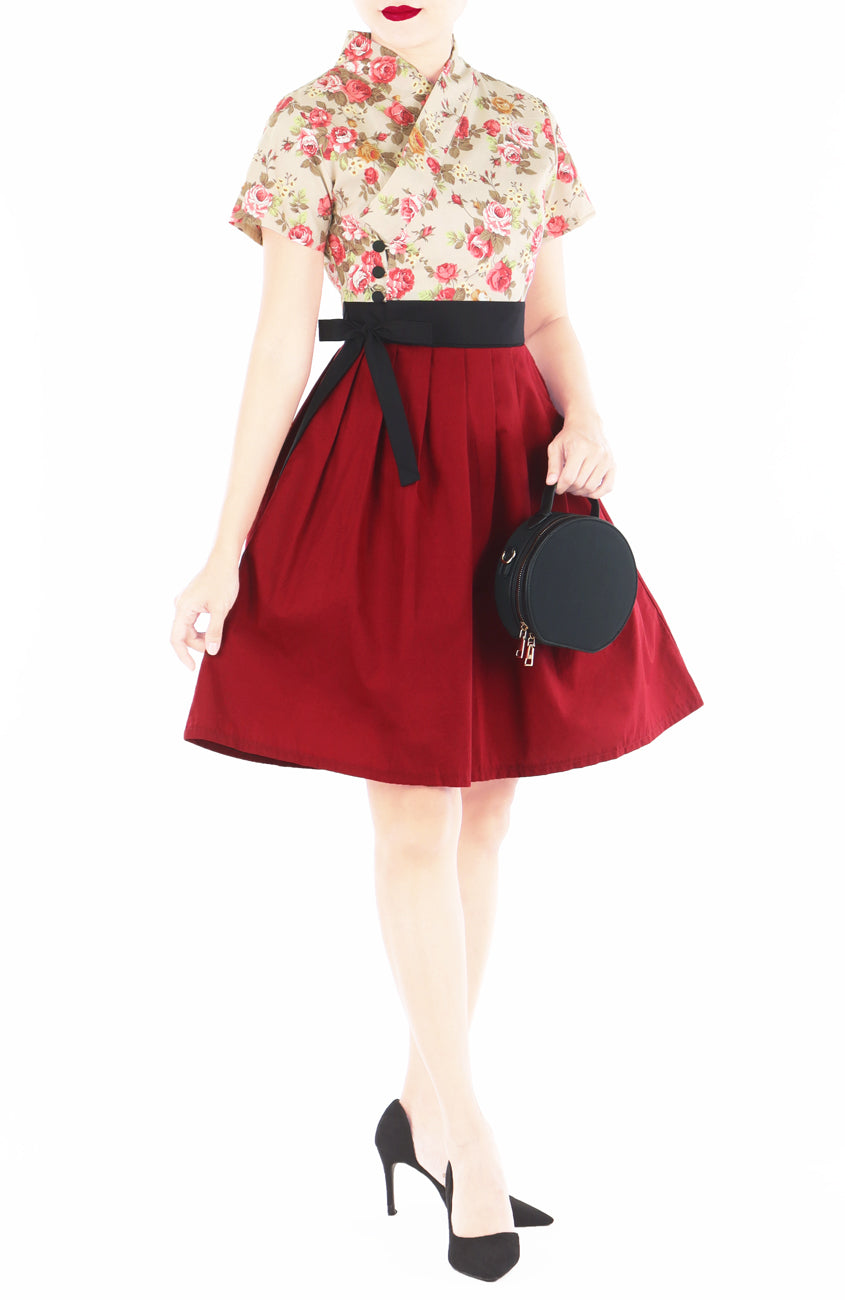 Royal Peonies Hanbok