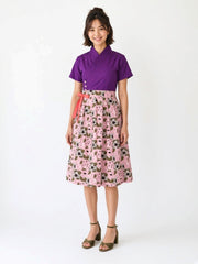 Royal Spring Poppy Hanbok