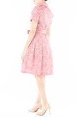 Sakura Serenity Anna Shirtdress - Pink
