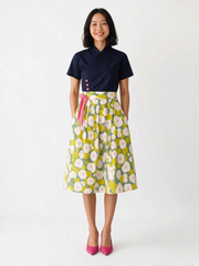 Scandinavian Spring Poppy Hanbok