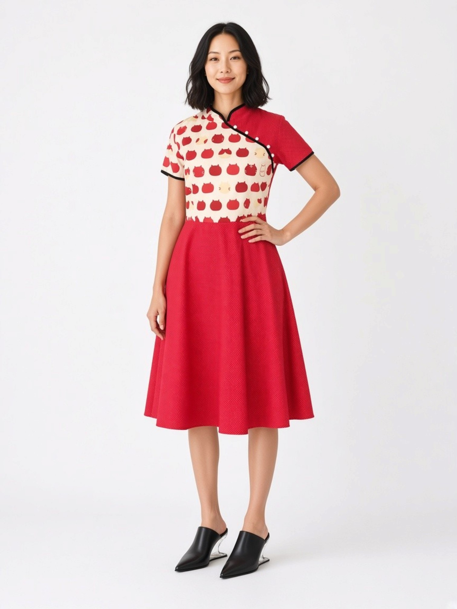 The Tokyo Neko Cheongsam