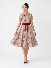The Vintage Kowloon Rose Cheongsam
