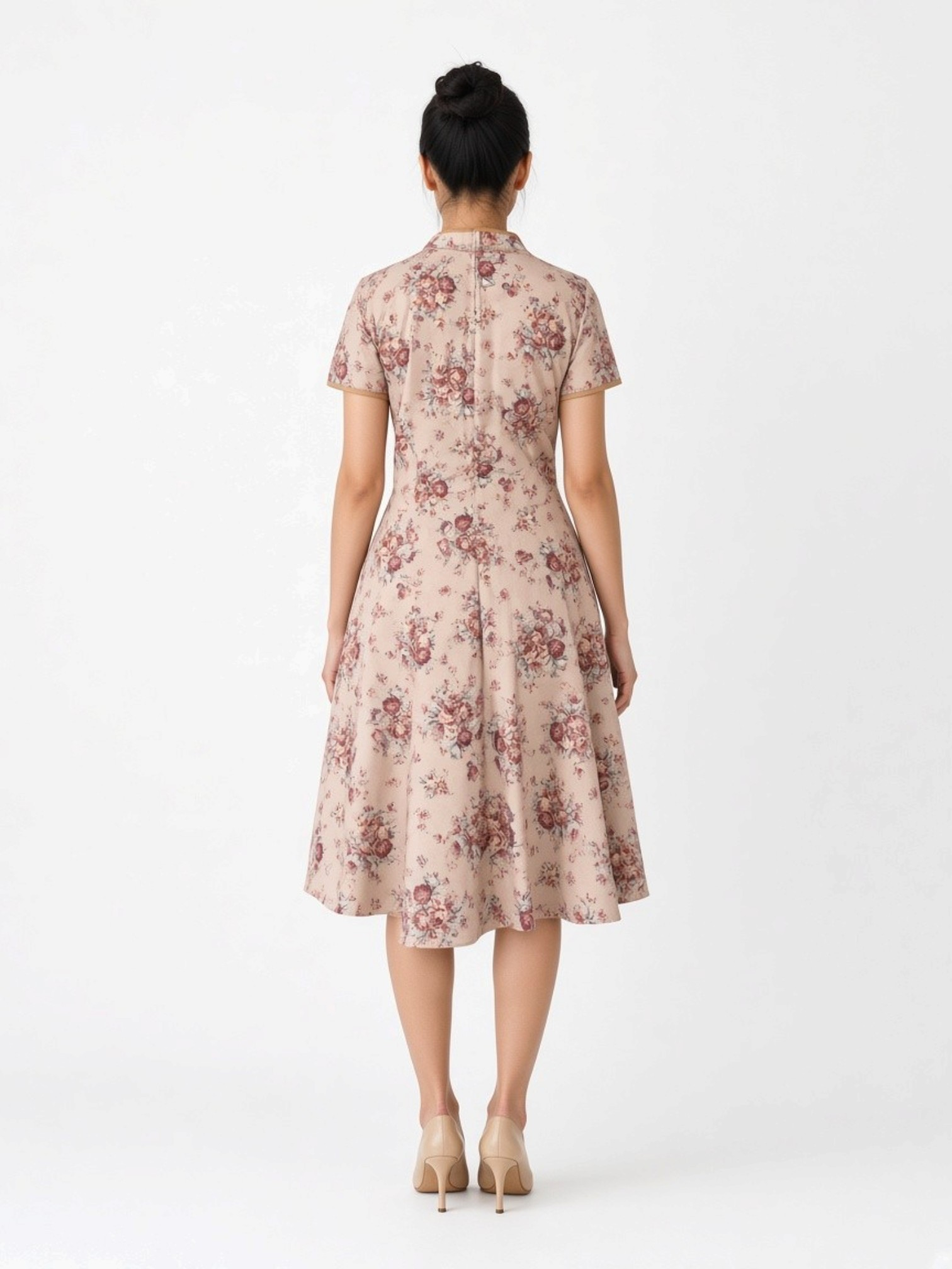 The Vintage Kowloon Rose Cheongsam