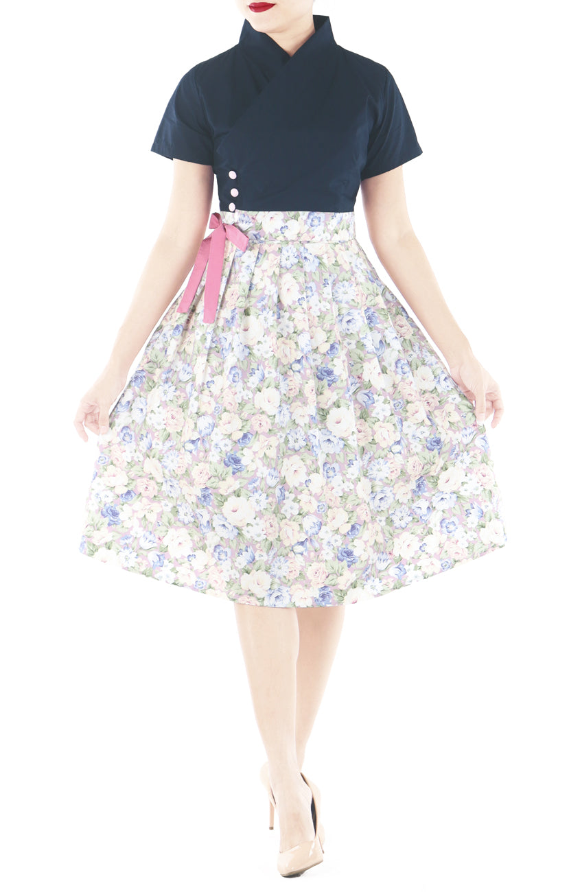 The Winter Celestine Palace Hanbok