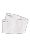 Ferns Illustrated Pure Cotton Face Mask with Head Ties - Soft Pink