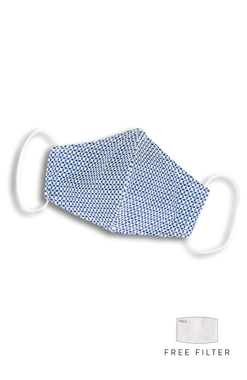 Admiral Arabesque Pure Cotton Face Mask