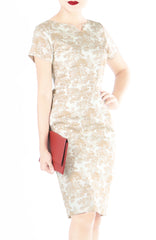 Angelique Toile Jeane Dress - Ivory