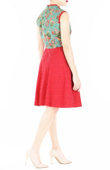 Artisanal Jade Cheongsam with Pearl Buttons