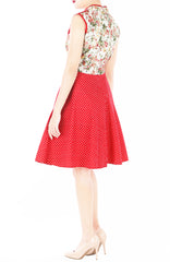 Artisanal Porcelain Cheongsam with Pearl Buttons