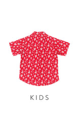 BOYS Blossoming Affluence Mandarin Shirt