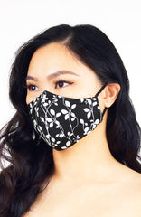 Black Vines Devine Pure Cotton Face Mask