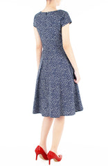 Blissful Baby Blooms Flare Tea Dress