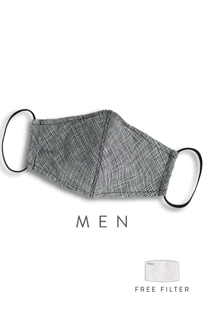 CHIVALRY Sleek Pure Cotton Face Mask