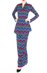 Captivating Chevron Modern Kebaya