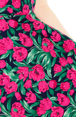 Conservatory of Tulips Flare Midi Dress