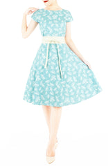 Contemporary Obi Belt - Eggshell