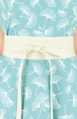 Contemporary Obi Belt - Eggshell