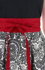 Contemporary Obi Belt - Imperial Burgundy