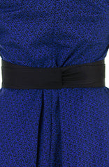 Contemporary Obi Belt - Noir Black