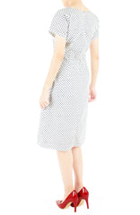 Darling Dots Jeane Dress - White