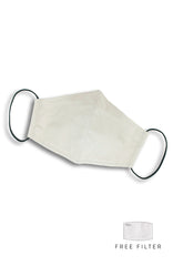 Essential Pure Cotton Face Mask in Chanterelle Beige