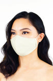 Essential Pure Cotton Face Mask in Eggshell