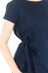 Everlasting Elsa Wrap Dress - Midnight Blue