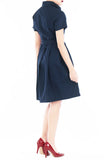 Everlasting Emma Two-Way Shirtdress in Oxford Navy