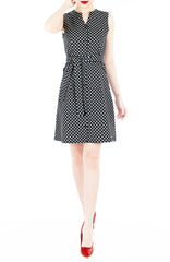 Exotic Jaipur Tales A-Line Button Down Dress