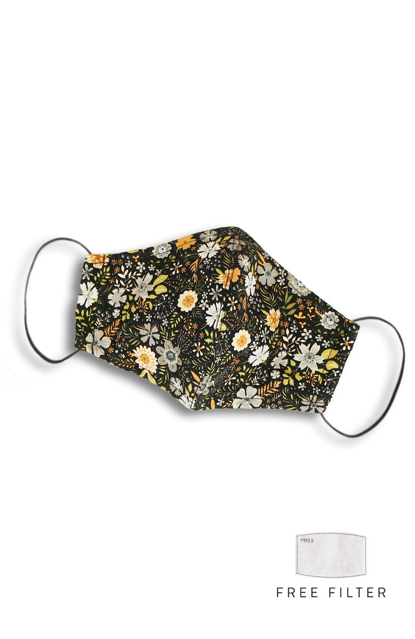 Eywa’s Pandora Garden Pure Cotton Face Mask - Chestnut