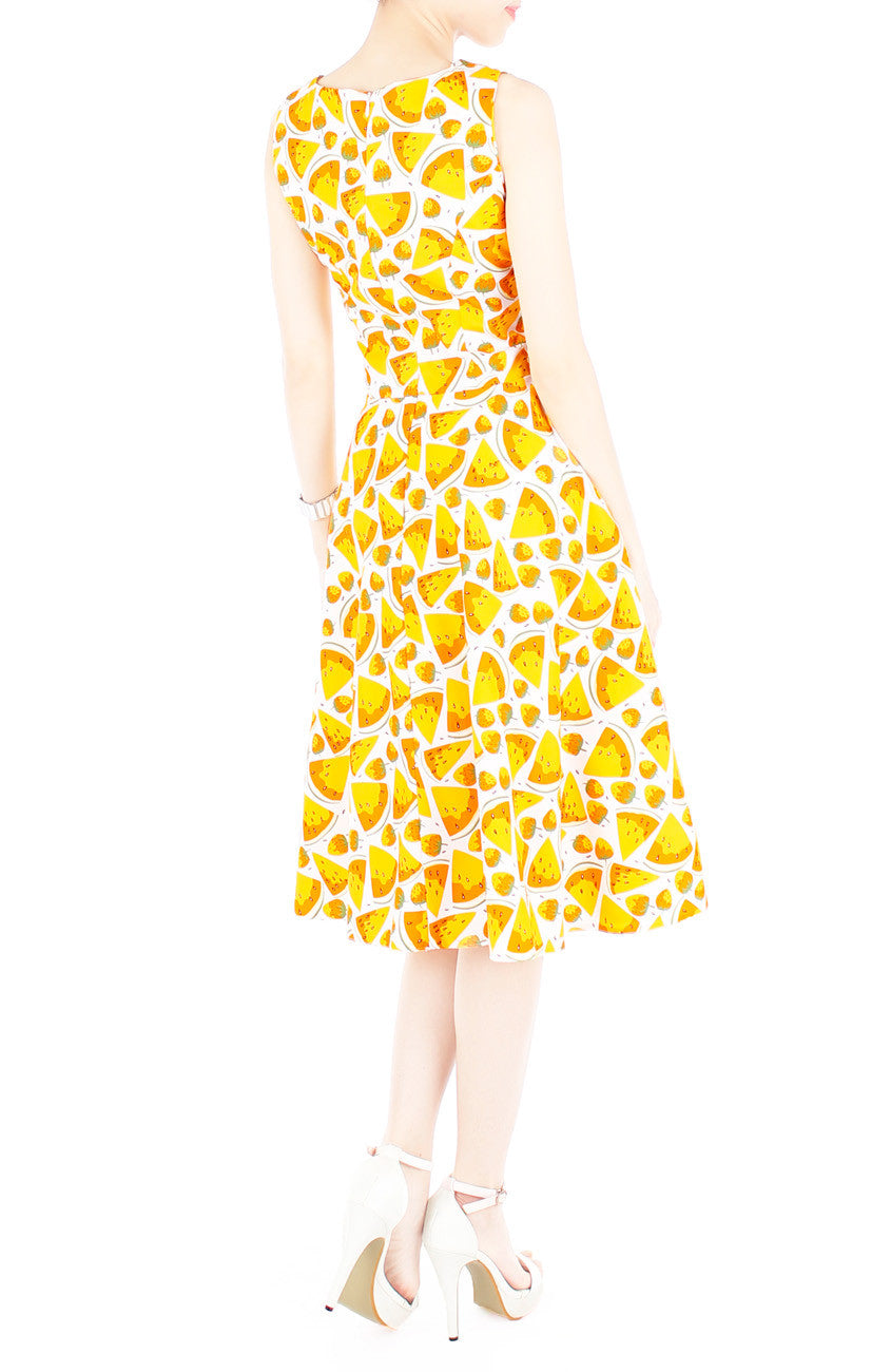 Feelin’ Like a Melon Bucks Dress - Yellow