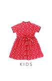 GIRLS Blossoming Affluence Cheongsam with Pearl Buttons