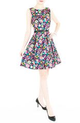 Garden Glow Flare Dress