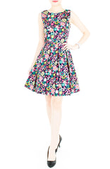 Garden Glow Flare Dress