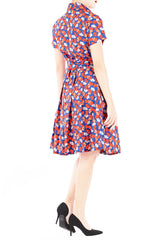 Glamourous Gingko Leaf Anna Shirtdress - Autumn