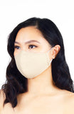 Golden Arabesque Pure Cotton Face Mask