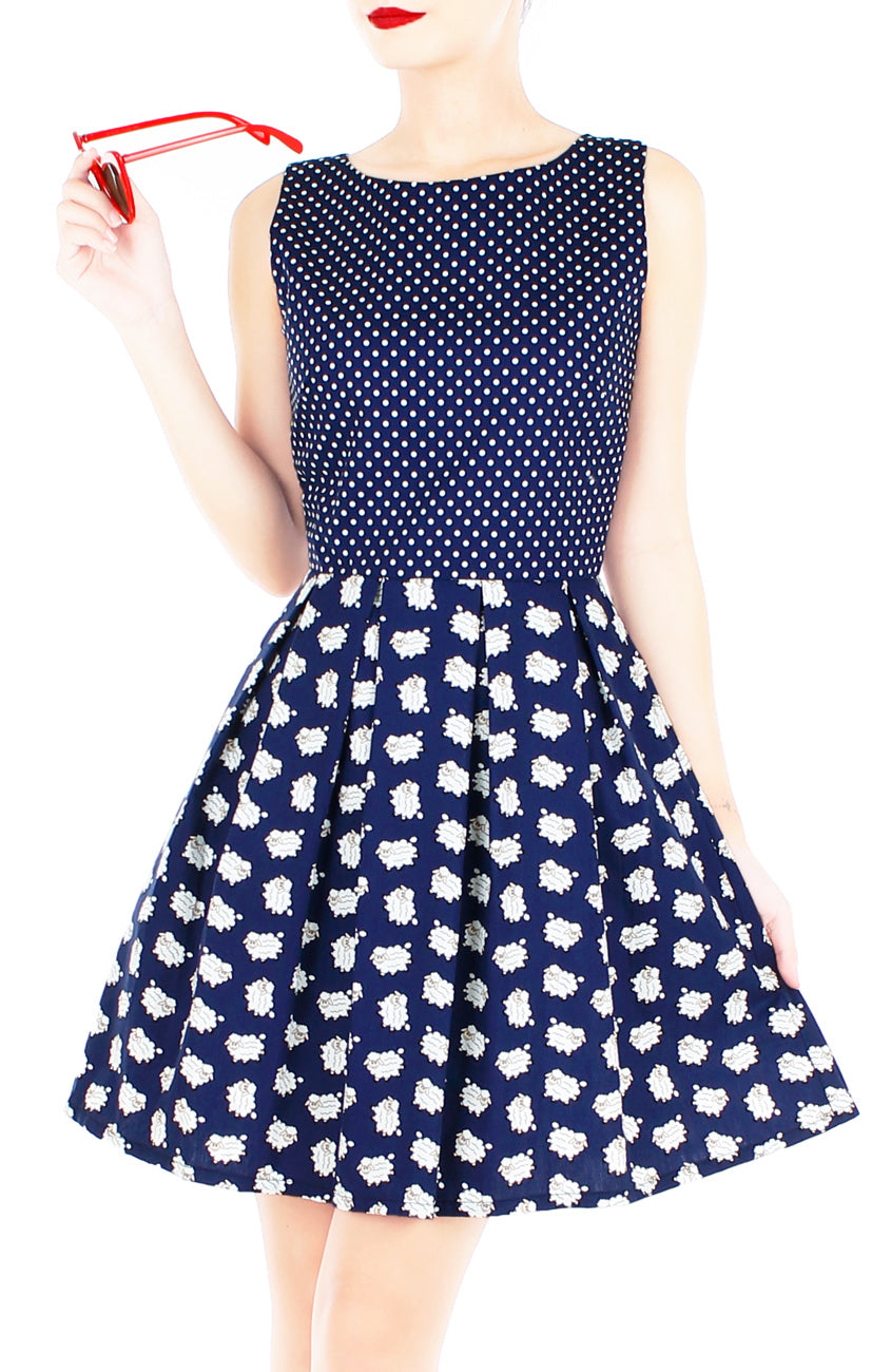Hello, Miss Bo-Peep! Flare Dress