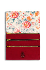 Heritage Peony Courtyard ANGPAO Organizer Clutch
