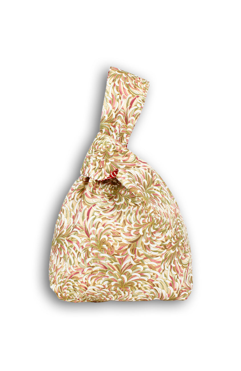Imperial Chrysanthemum Japanese Prosperity Bag - Reversible