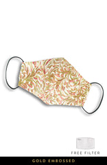 Imperial Chrysanthemum Pure Cotton Face Mask