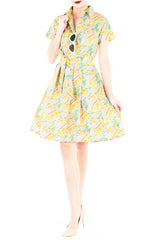 Invigorating Island Anna Shirtdress